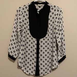 Smart Set Button-Up Blouse, size S